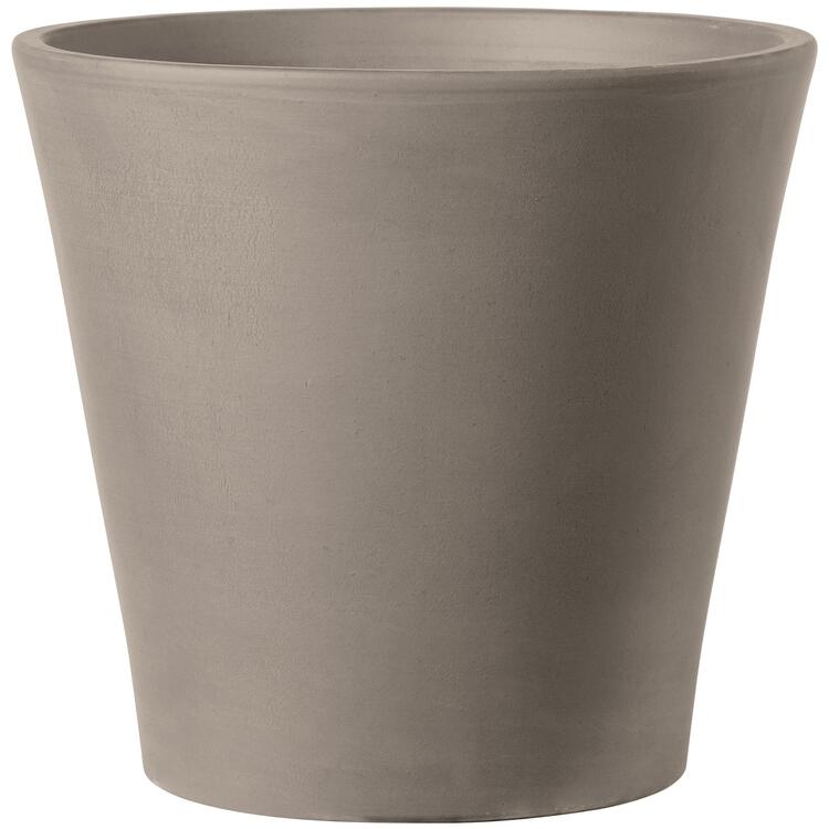 Pot en terre cuite Cono Graphite 6''