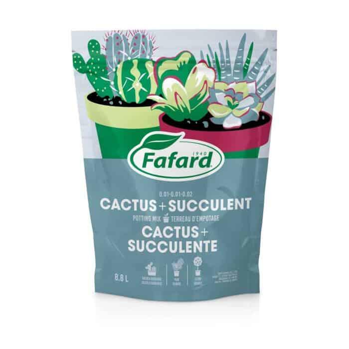 Terreau pour cactus et succulente Fafard 8,8L