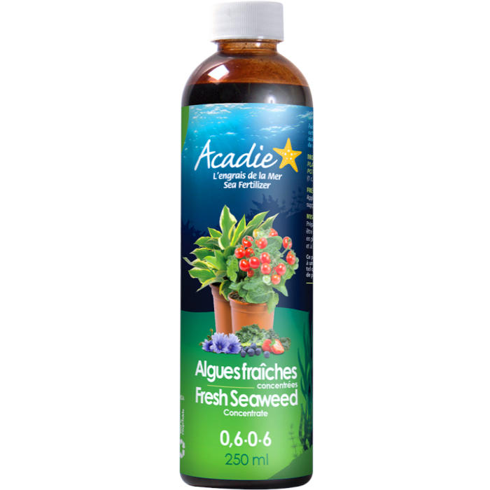 Engrais liquide algues fraîches Acadie 250ml